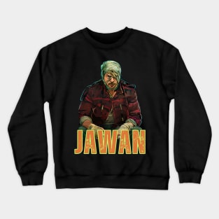 Shahrukh Khan Jawan Movie Tees Crewneck Sweatshirt